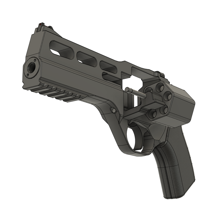 キアッパライノ 3Dプリント 3D Printable Chiappa Rhino 20DS - High-Detail 3D Printable